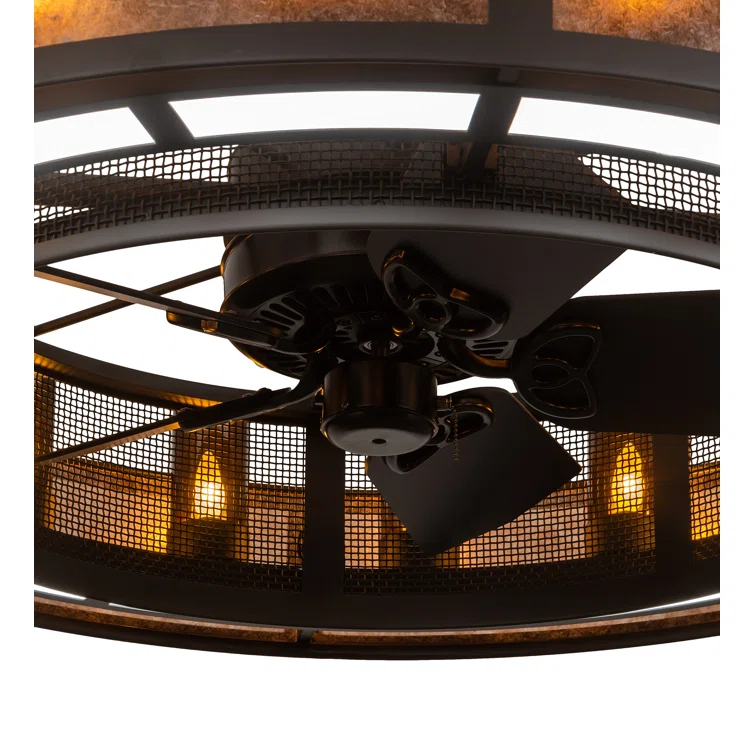 Smythe 16 - Light Dimmable LED Drum Chandelier