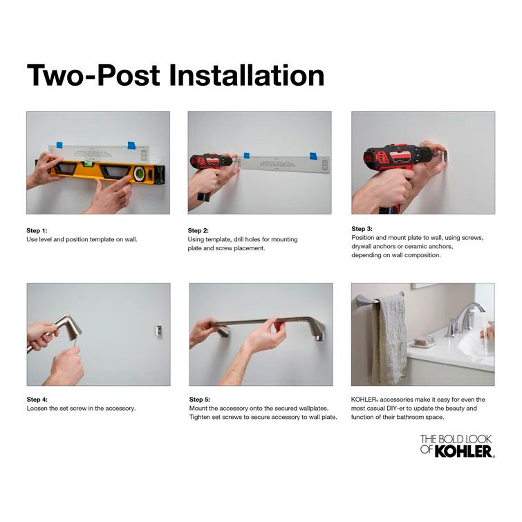 Artifacts® Wall Mounted Towel Bar