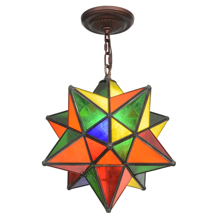 1 - Light Bronze Single Pendant