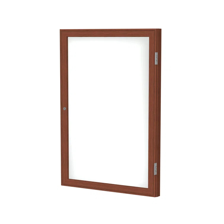 Enclosed White Board Enclosed Cabinet Magnetic Whiteboard