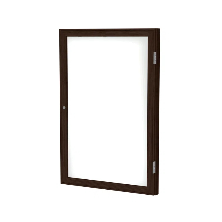 Enclosed White Board Enclosed Cabinet Magnetic Whiteboard
