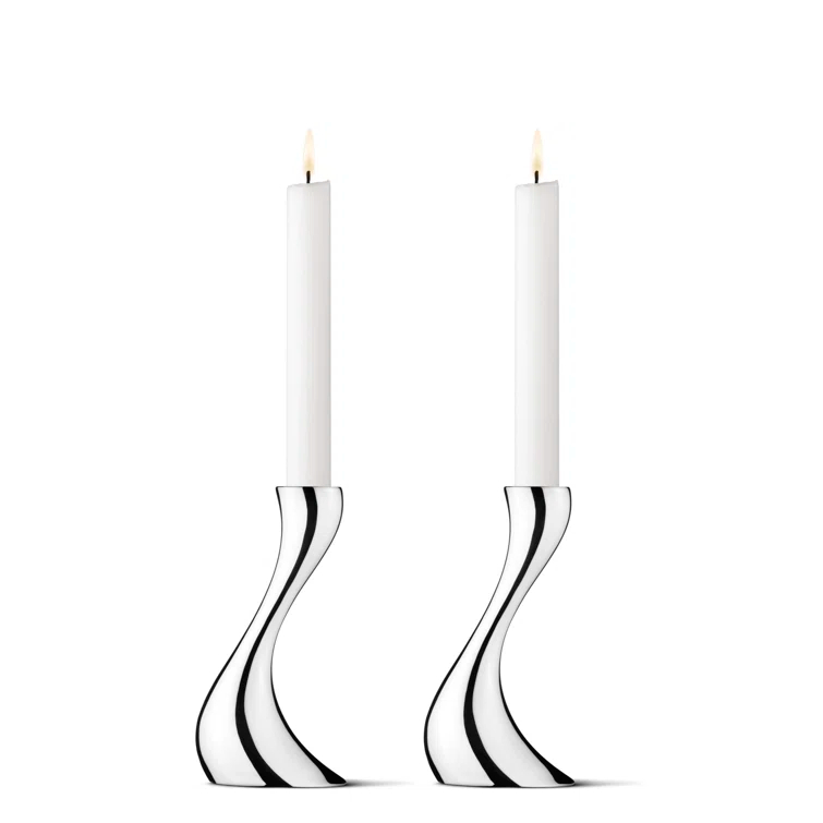 Cobra Stainless Steel Candlestick