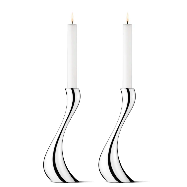 Cobra Stainless Steel Candlestick
