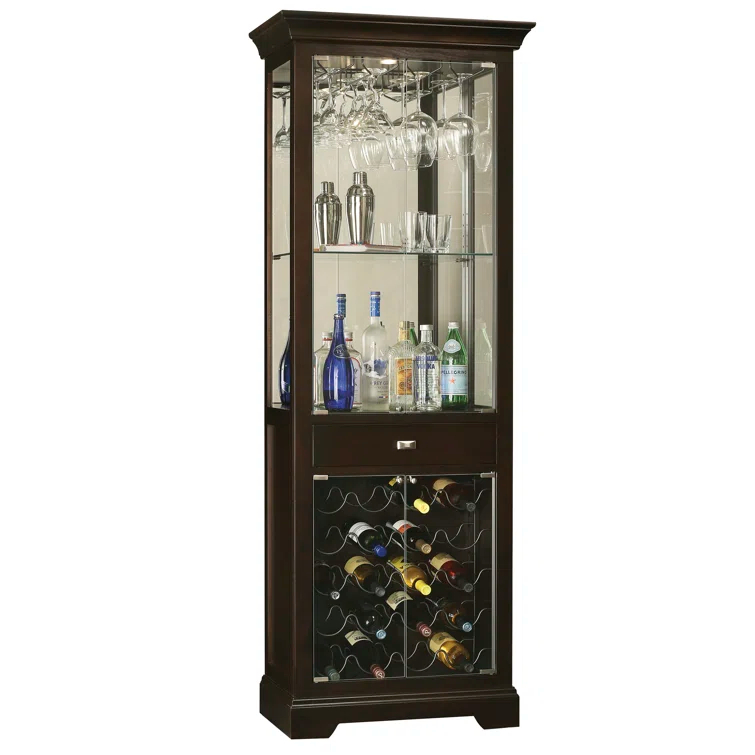 Howard Miller 690005 Howard Miller Gimlet Wine Cabinet 690005 Black Coffee