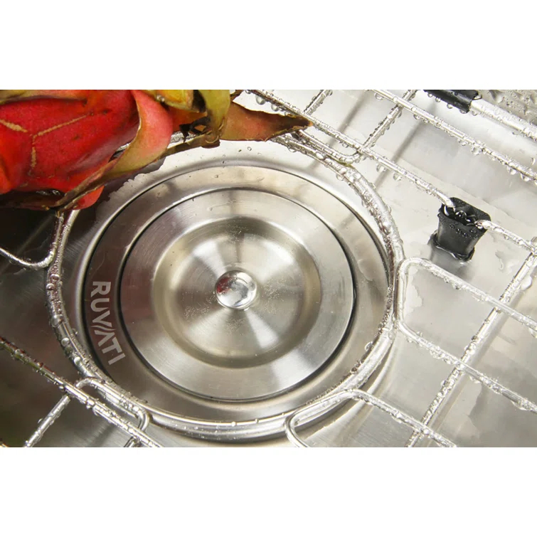 Nesta 32'' L Undermount Single Bowl Stainless Steel Kitchen Sink