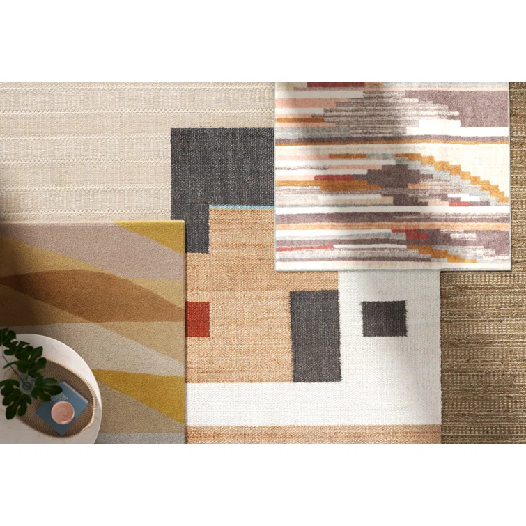 Amritpal Hand Loomed Bamboo And Viscose Striped Rug