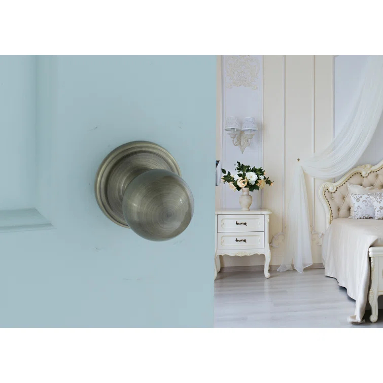 Ball Passage Door Knob with Round Rosette