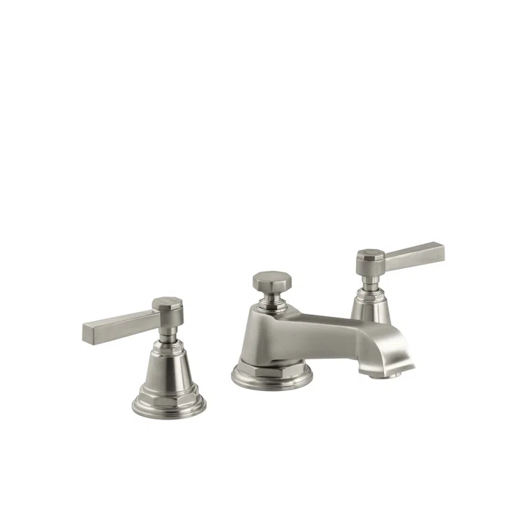 Pinstripe® Pure Widespread Bathroom Sink Faucet with Cross Handles