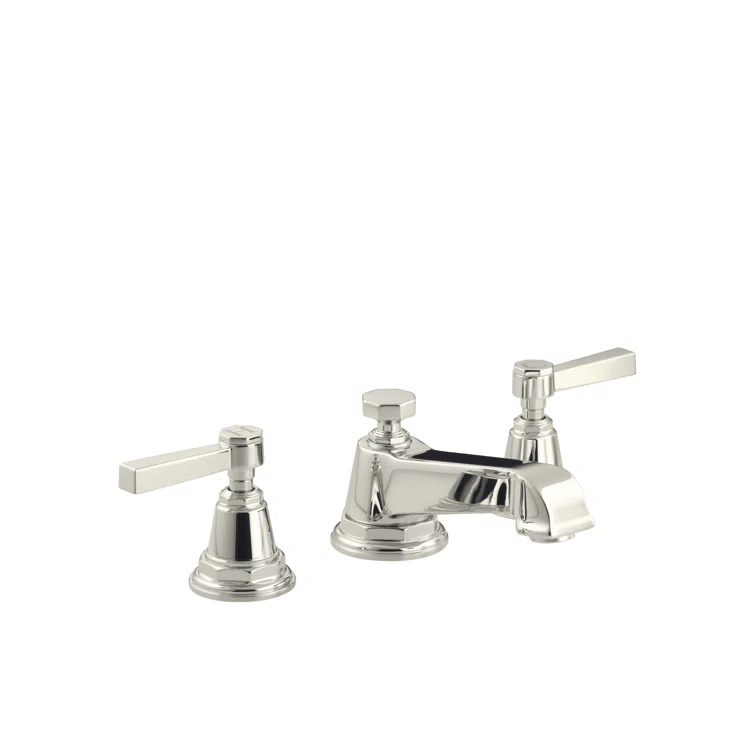 Pinstripe® Pure Widespread Bathroom Sink Faucet with Cross Handles