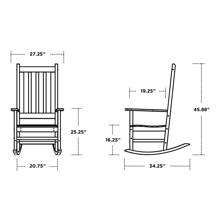 Vineyard Porch Rocking Chair