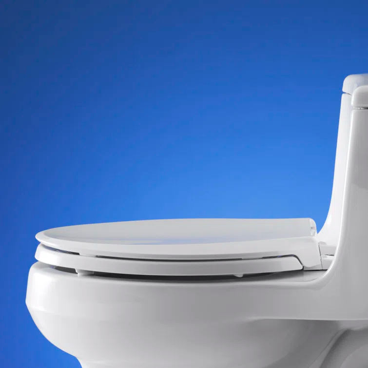 Cachet® Quiet-Close with Quick-Attach Hinges and Grip-Tight Elongated Toilet Seat