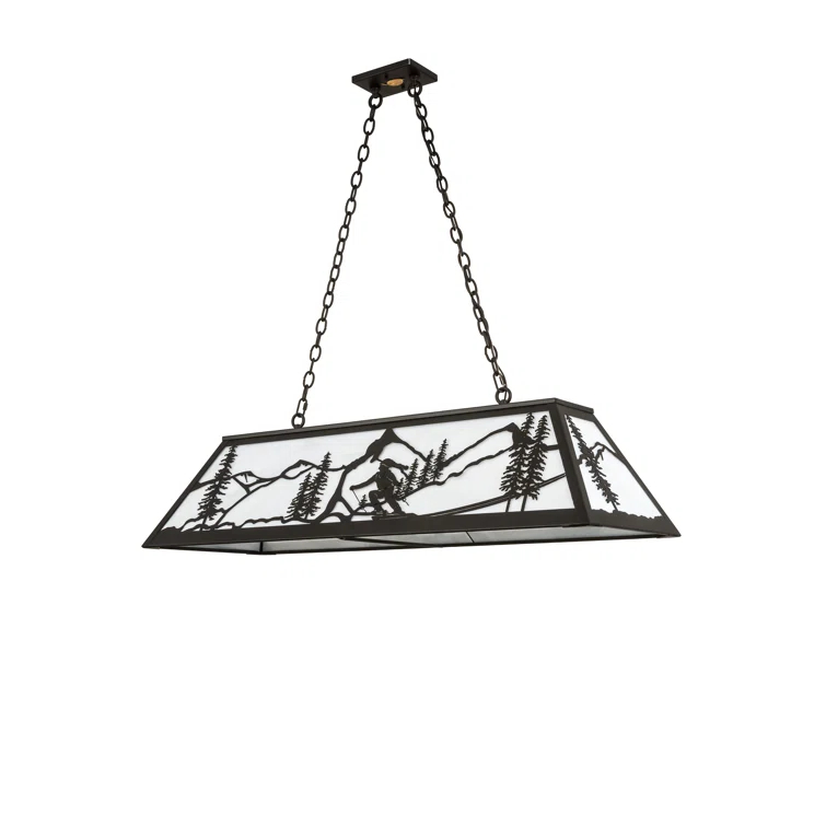 Old Forge 48" L Oblong Pendant