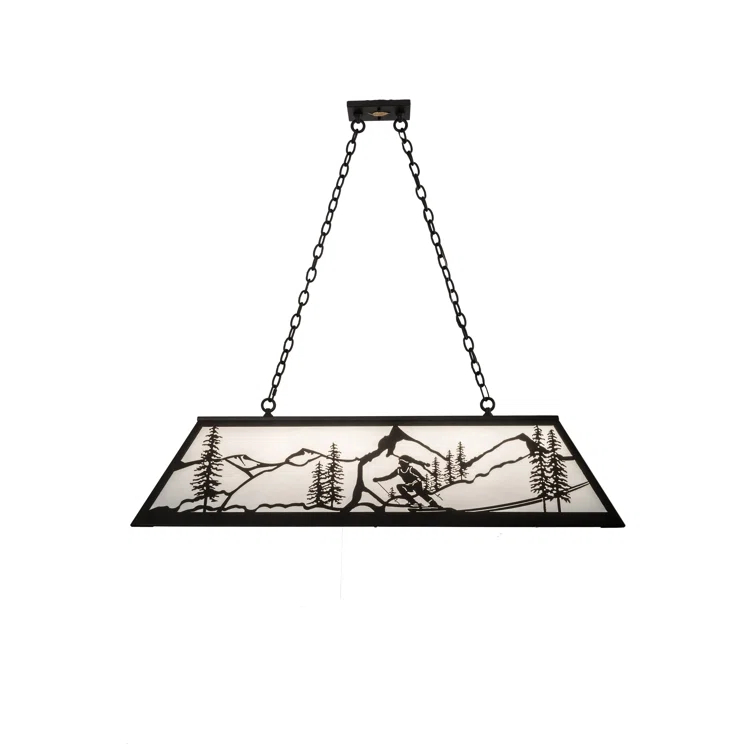 Old Forge 48" L Oblong Pendant