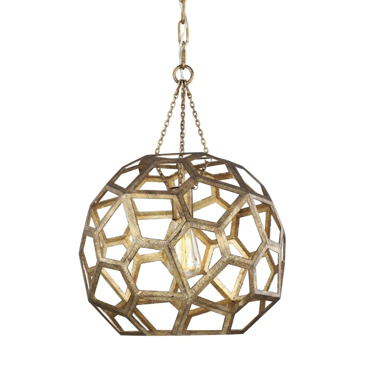 Feccetta 1 - Light Single Globe Pendant by Alexa Hampton