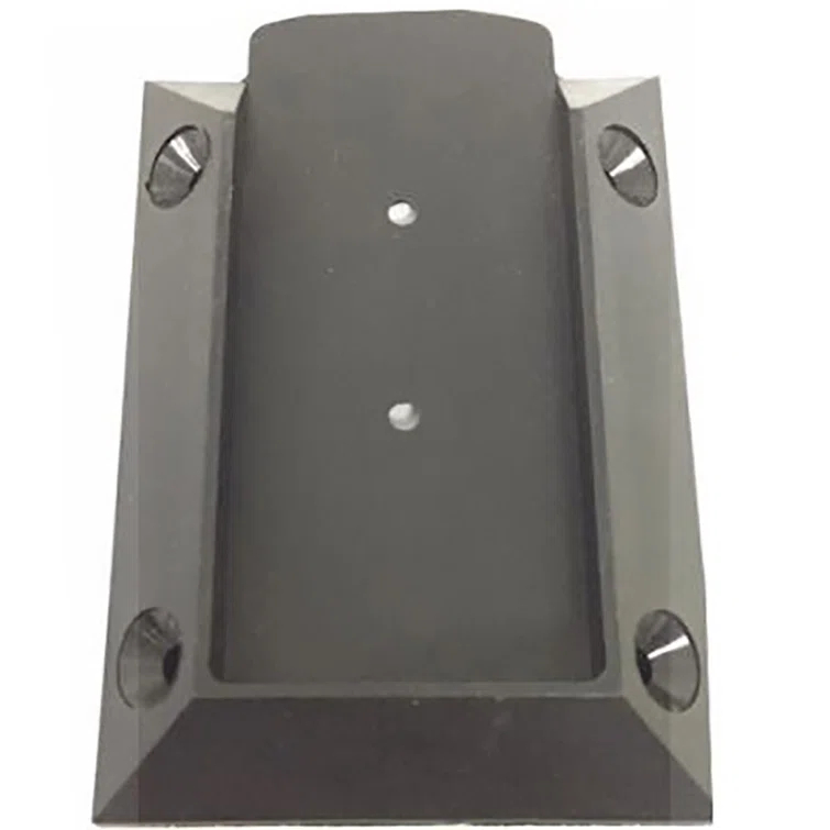 Vista Vista Black Plastic Bracket (Set of 2)