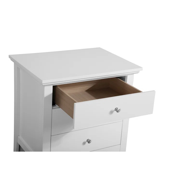 Hammond 3 - Drawer Nightstand Bed Side Table Wood Nightstand Small Bedside Table And Dresser