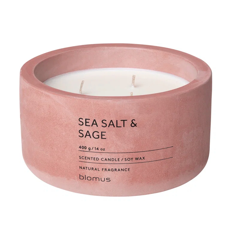 Blomus FRAGA Sea Salt & Sage Jar Candle