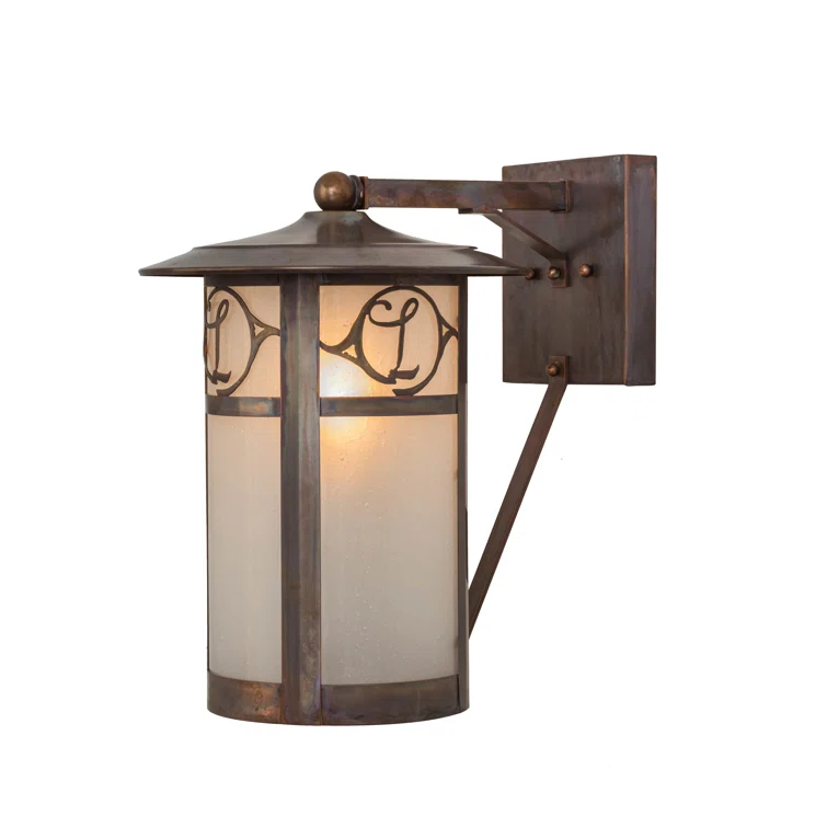 Meyda Lighting Fulton Copper Armed Sconce