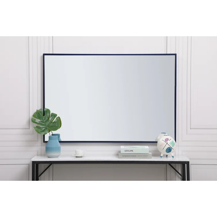 Sabine Metal Rectangle Wall Mirror