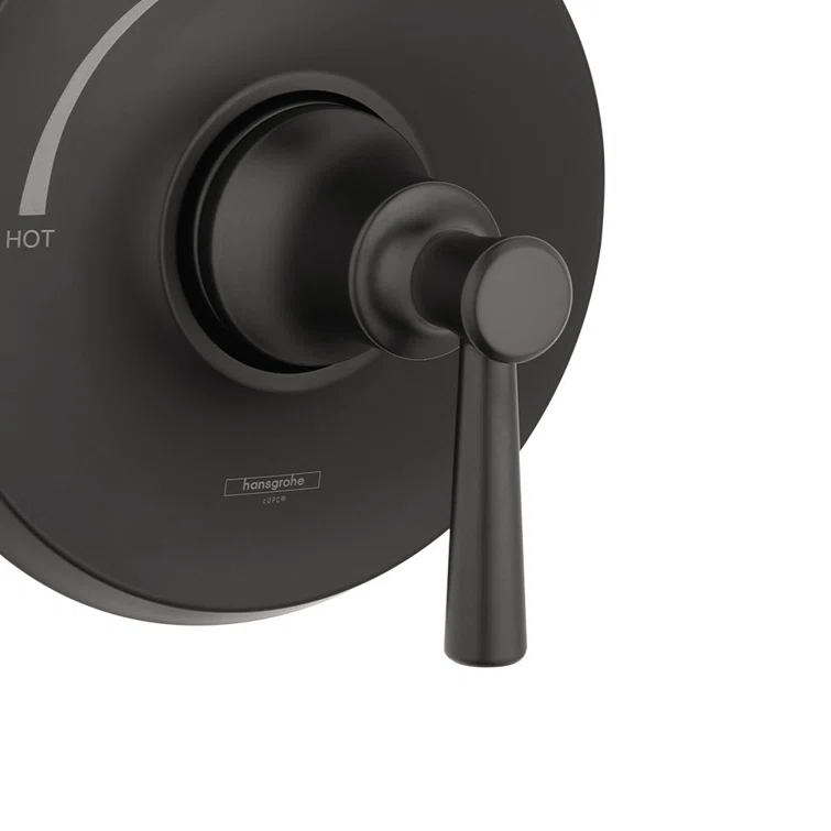 Hansgrohe Joleena Transitional 1-Handle 7-Inch Wide Pressure/ Shower Balance Valve Trim Only In Chrome, 04779000