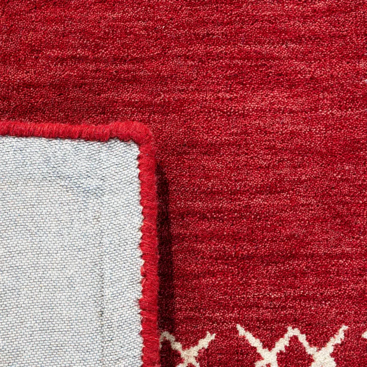 Himalaya 596 Five Hundred Ninety Six Area Rug In Red