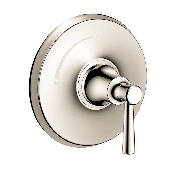 Hansgrohe Joleena Transitional 1-Handle 7-Inch Wide Pressure/ Shower Balance Valve Trim Only In Chrome, 04779000