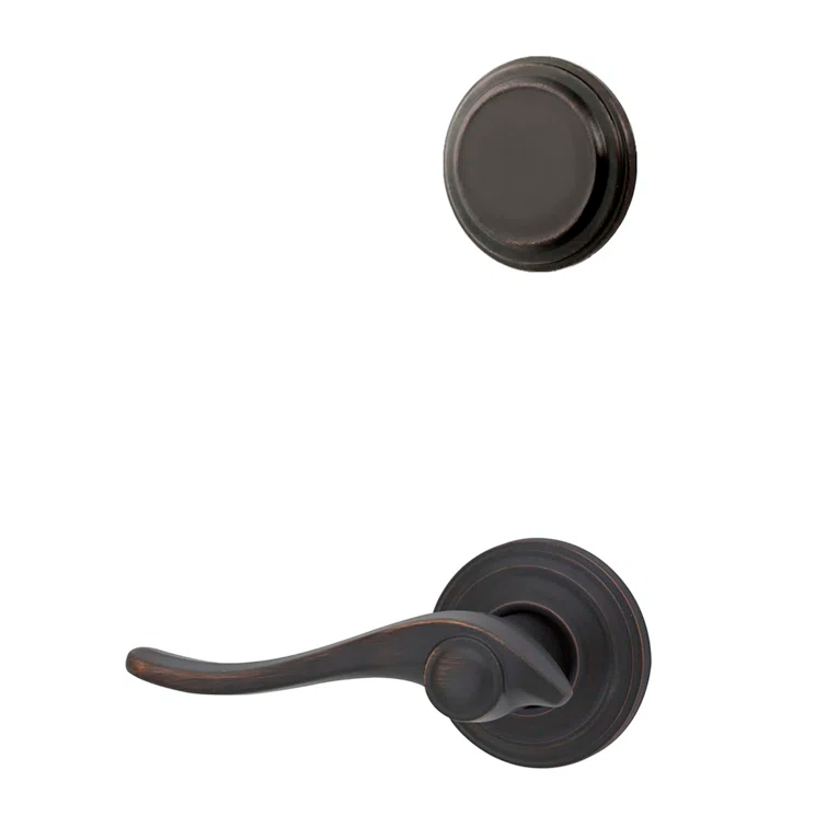 Kwikset Inactive Interior Avalon Lever Dummy Entry Set (Exterior Portion Sold Separately)