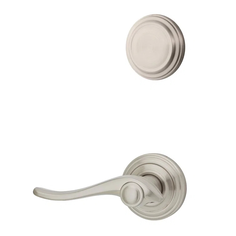 Kwikset Inactive Interior Avalon Lever Dummy Entry Set (Exterior Portion Sold Separately)