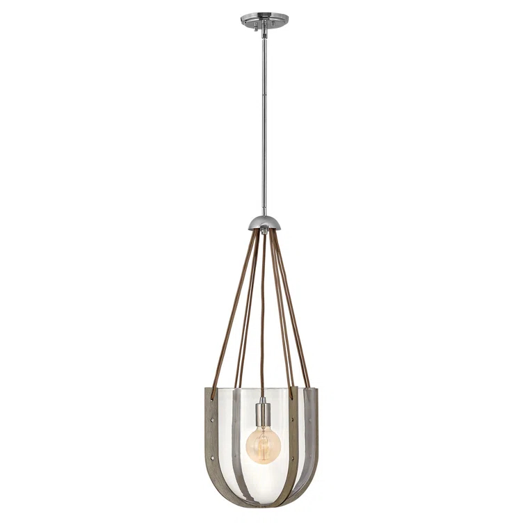 Hinkley Vaso 1 - Light Unique Teardrop Pendant