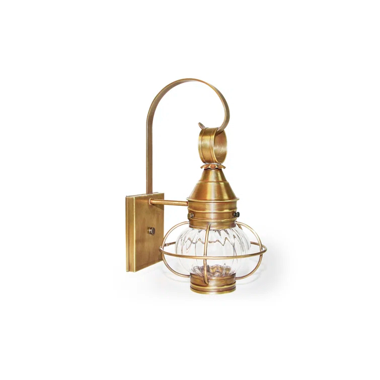 Onion 1-Light Outdoor Wall Lantern