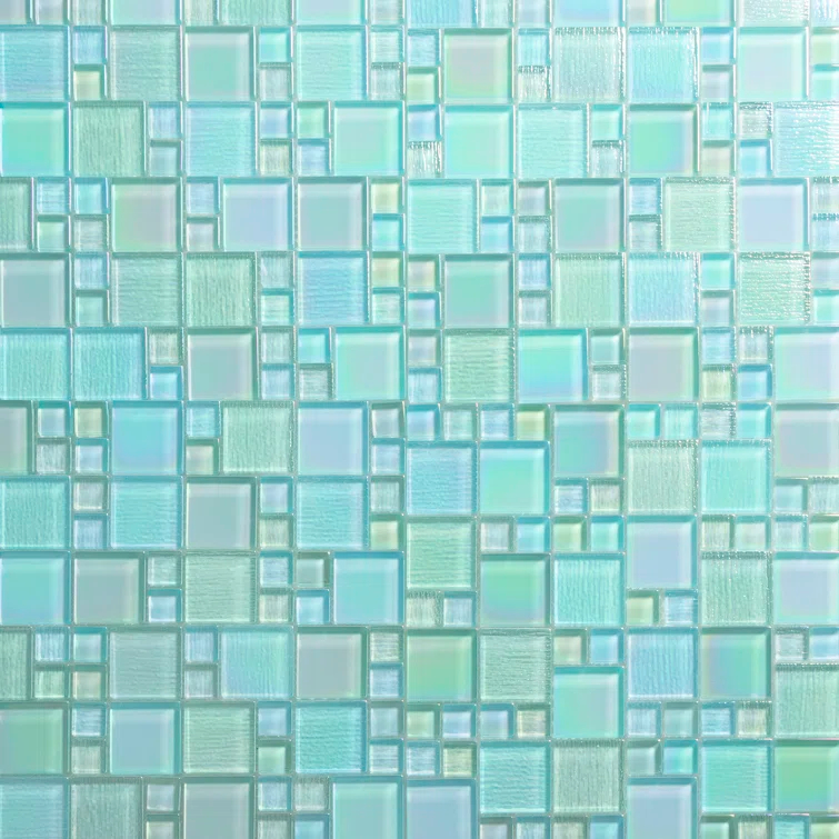 WS Tiles® Reflections Artista Glass Versailles Mosaic Sheet Tile