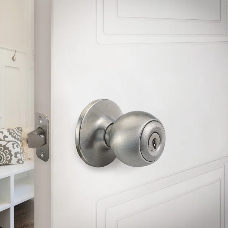 Ball Keyed Entry Door Knob
