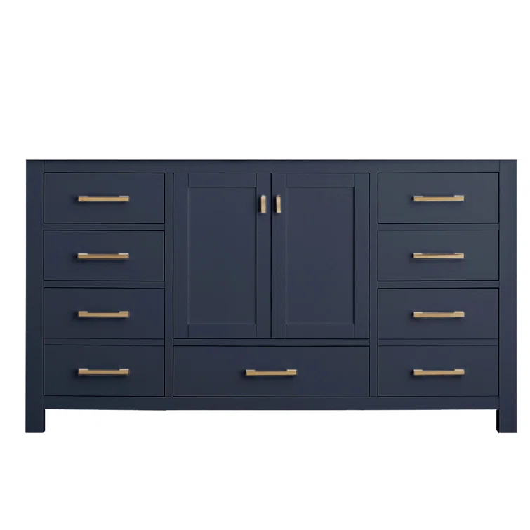 Avanity Modero-V60-A Modero 60" Single Free Standing Vanity Cabinet Only - Blue