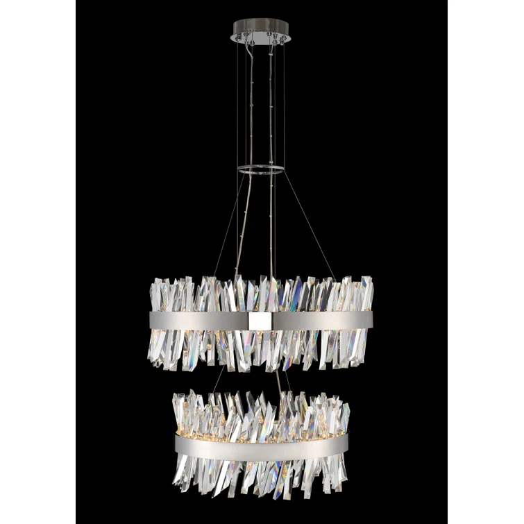 Allegri by Kalco Lighting Glacier 1 - Light LED Unique/Statement Pendant