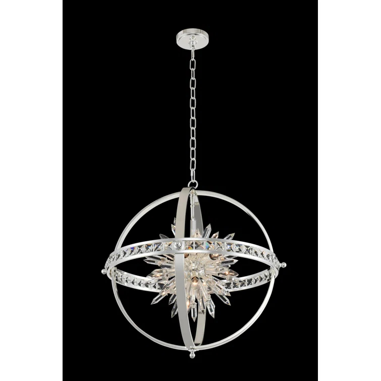 Allegri by Kalco Lighting Angelo 10 - Light Dimmable Sputnik Sphere Chandelier