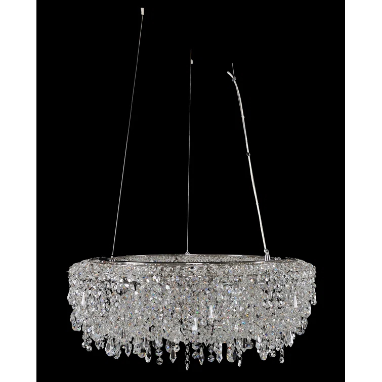 Allegri by Kalco Lighting Voltare 9 - Light Drum Chandelier