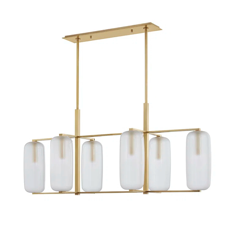 Jerry Chandelier - Brass / 6 Light