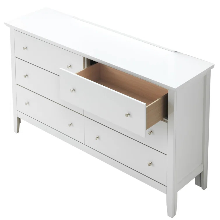 6 Drawer Double Dresser