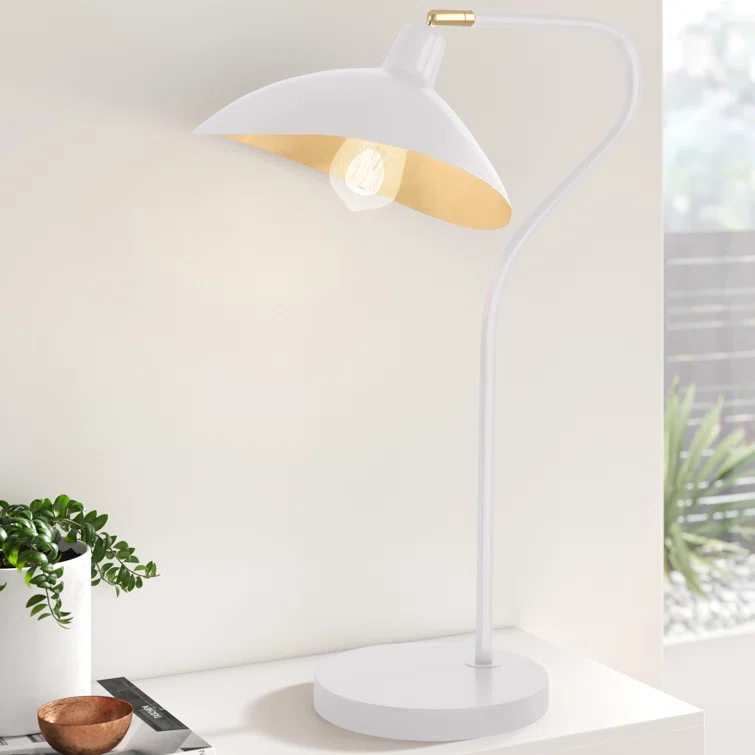 Girard Adjustable Metal Arched Lamp