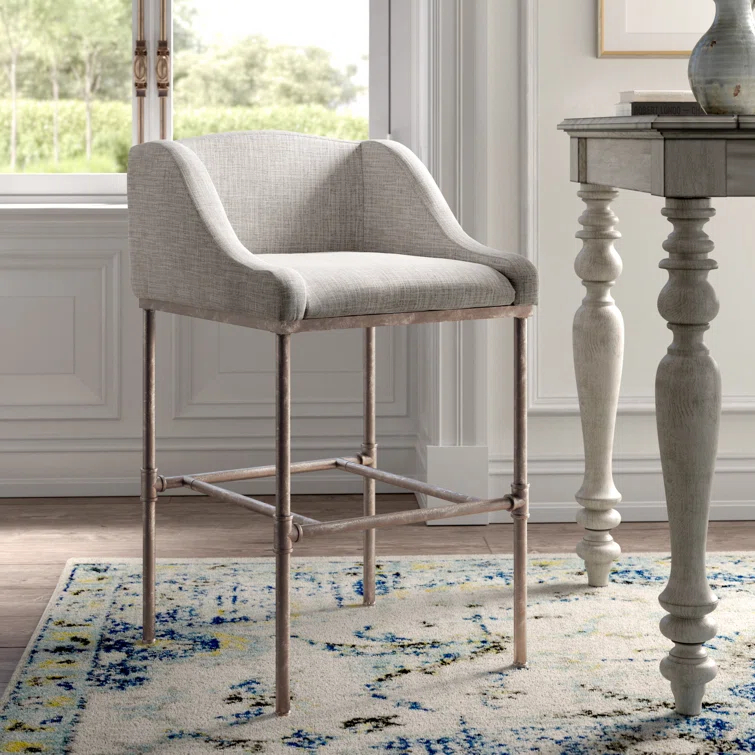 Halltown Metal Counter or Bar Height Stool