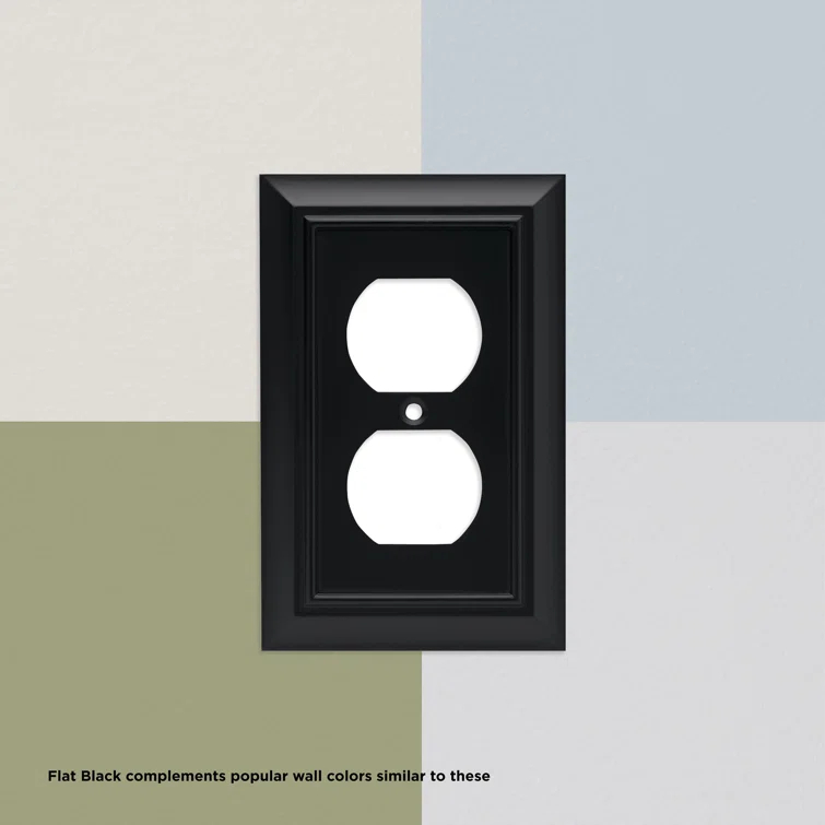Architectural 2-Gang Rocker Wall Plate