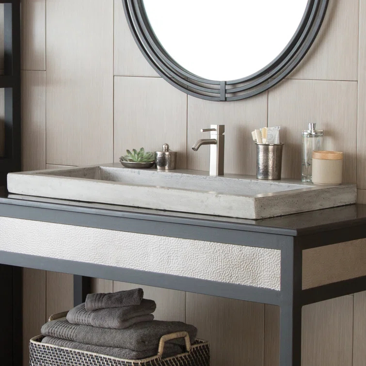 Handmade Rectangular Bathroom Sink