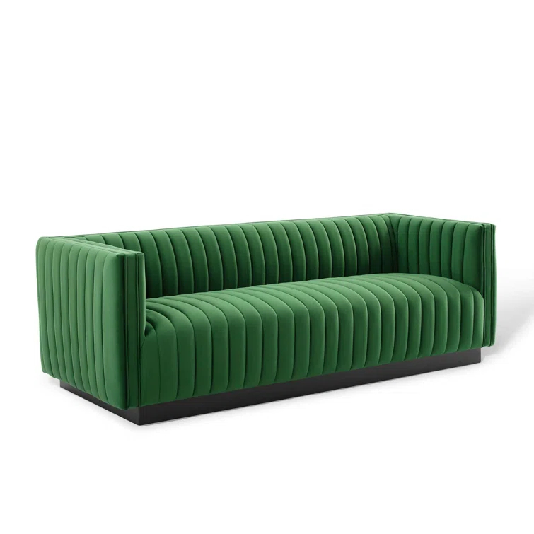 Fabric 84'' Reception Sofa