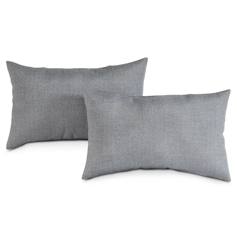 Indoor/Outdoor Reversible Throw Pillow