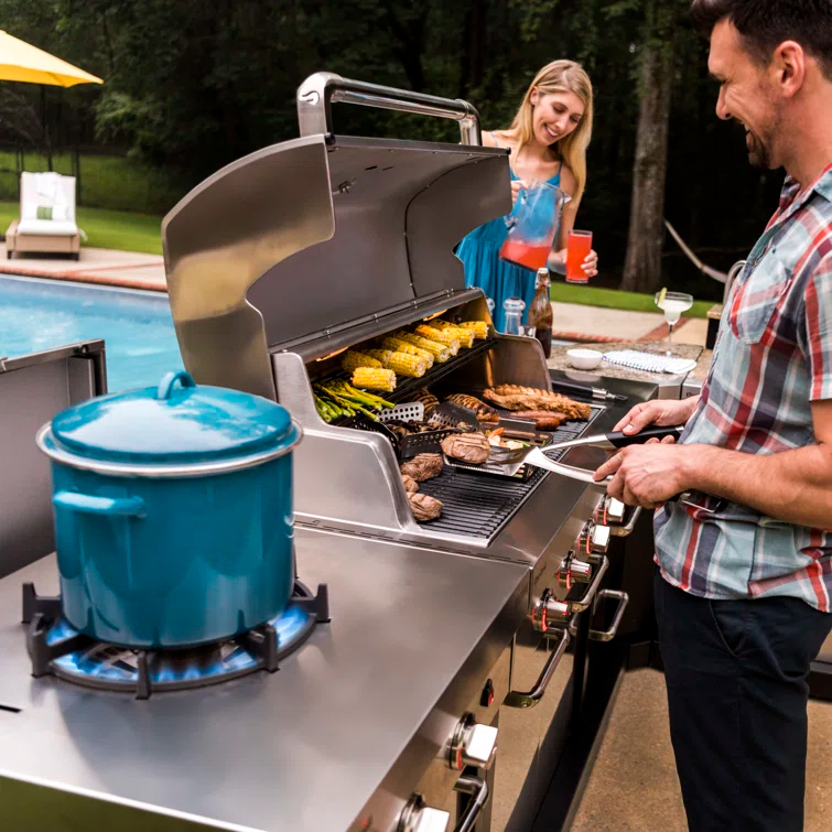 Charbroil Medallion Series Modular Outdoor Kitchen 2 - Burner Propane/Natural Gas Stove Component