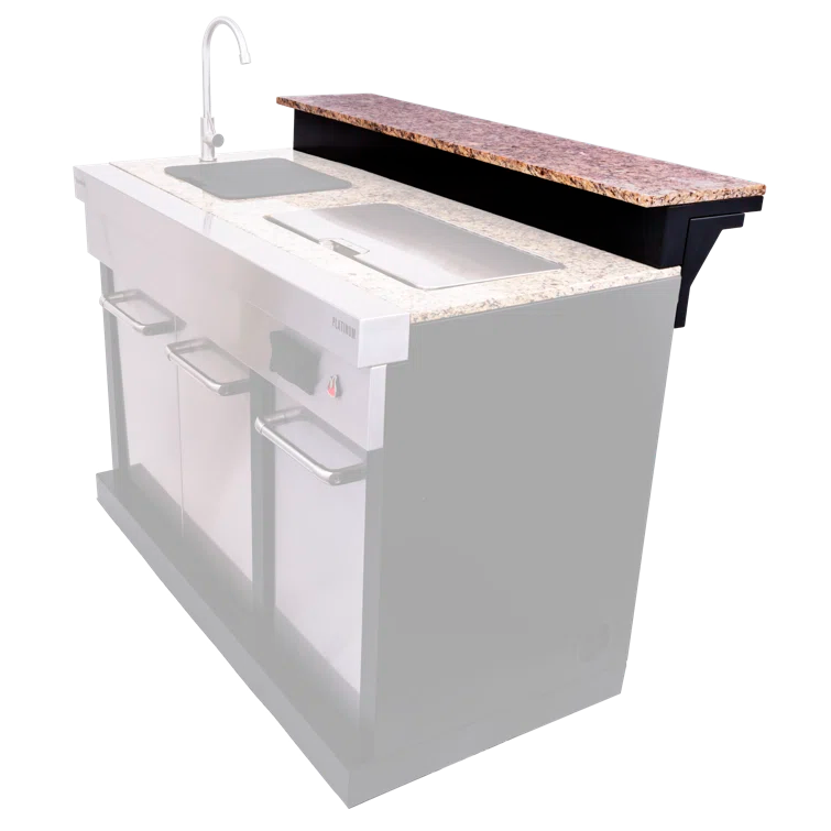 Charbroil Medallion Series Modular Outdoor Kitchen Granite Bar Top Component