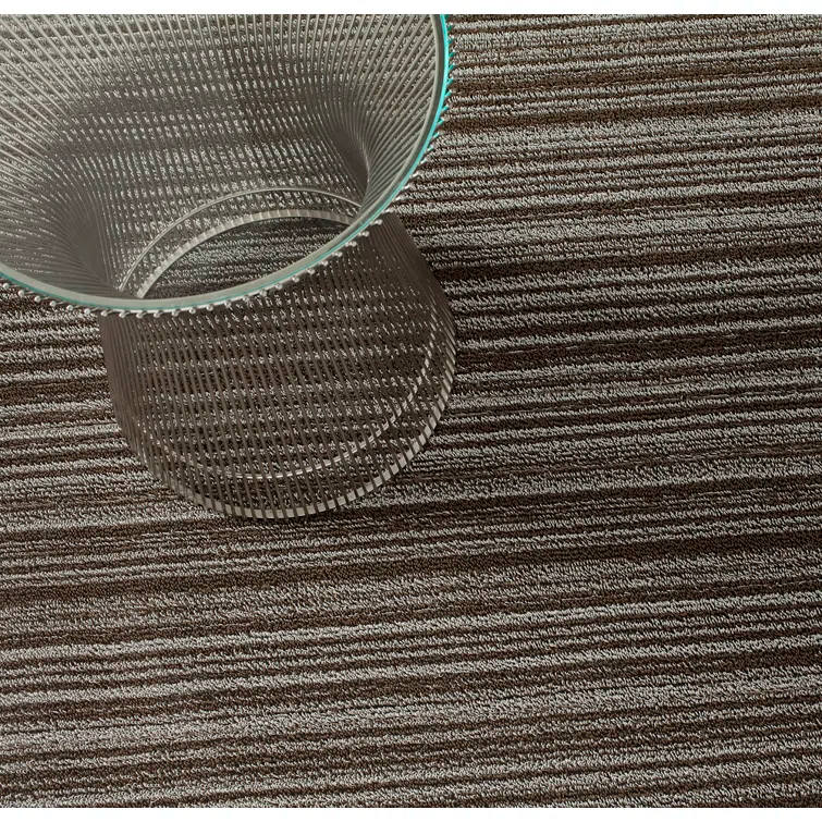 Skinny Stripe Shag Mat