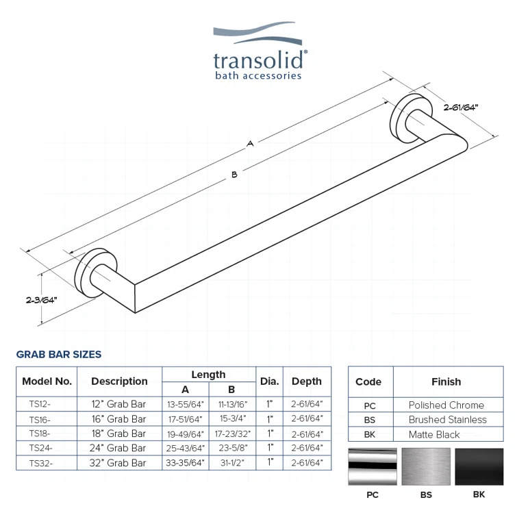 Turin Grab Bar