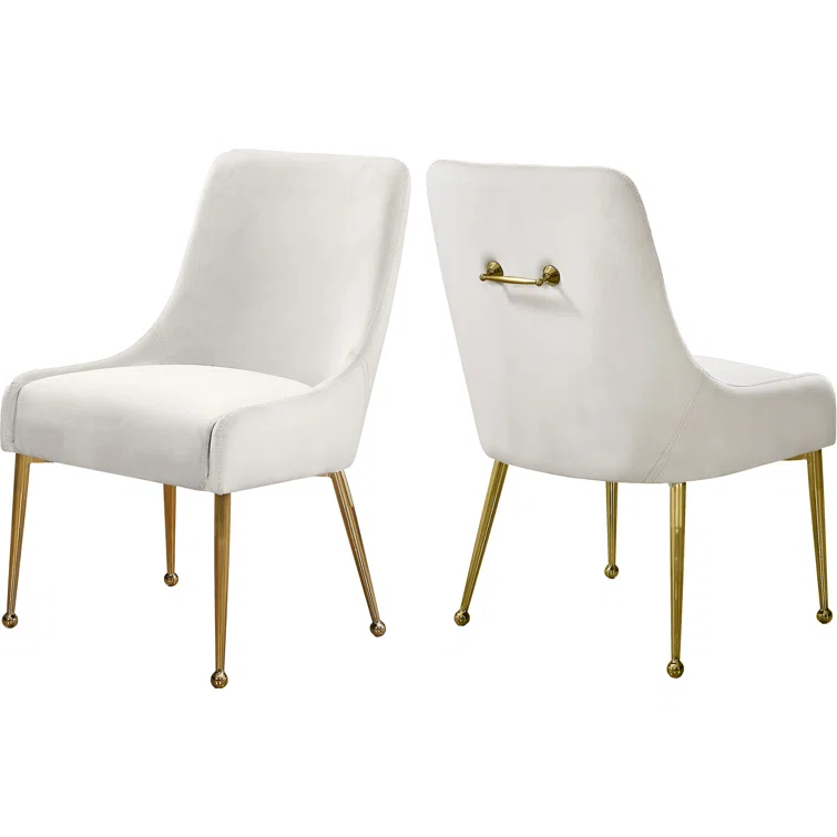 Rickyah 19.5'' H Velvet Upholstered Side Chair