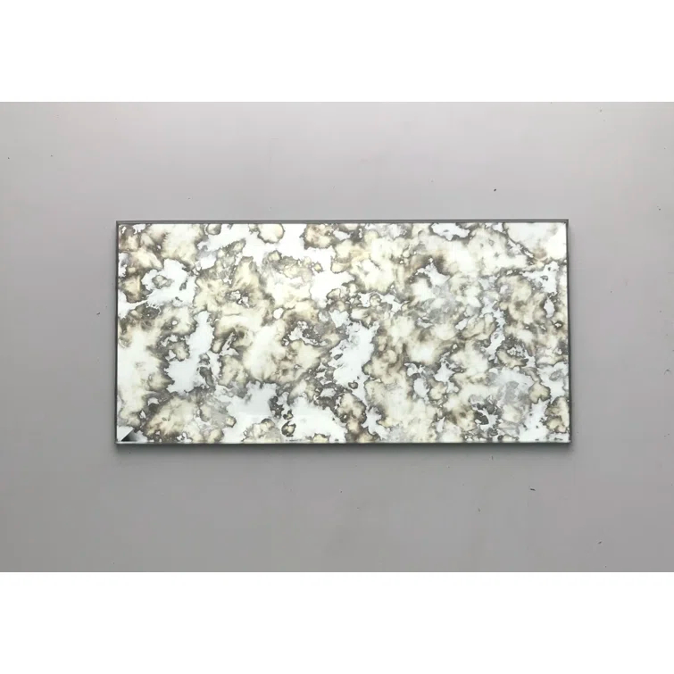 Abolos Reflections 3 in. x 6 in. Diamond Grade Glass Mirror Beveled Subway Decorative Kitchen & Bathroom Wall Tile & Reviews | Perigold